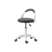 Scaun laborator off1021, rotativ, baza polipropilena, piele ecologica, inaltime ajustabila, 100 kg drm10362