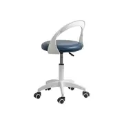 Scaun laborator off1021, rotativ, baza polipropilena, piele ecologica, inaltime ajustabila, 100 kg drm10362