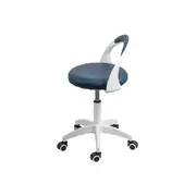 Scaun laborator off1021, rotativ, baza polipropilena, piele ecologica, inaltime ajustabila, 100 kg drm10362