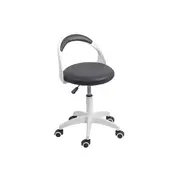 Scaun laborator off1021, rotativ, baza polipropilena, piele ecologica, inaltime ajustabila, 100 kg drm10362