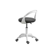 Scaun laborator off1021, rotativ, baza polipropilena, piele ecologica, inaltime ajustabila, 100 kg drm10362