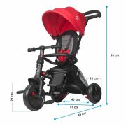Tricicleta multifunctionala coccolle alegra chili pepper smb323011220
