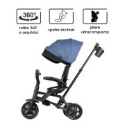 Tricicleta ultrapliabila qplay nova niello albastru smb322013130