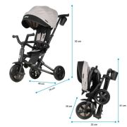Tricicleta ultrapliabila qplay nova niello gri smb322013164