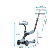 Trotineta 5in1 qplay sema albastru smb322qpsema30