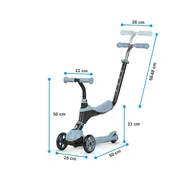 Trotineta 5in1 qplay sema albastru smb322qpsema30
