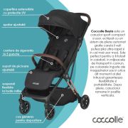 Carucior sport cu pliere automata coccolle beyla gold le smb323031660