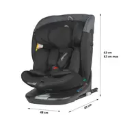 Scaun auto isize 40-150 cm coccolle  atira diamond black smb324085760
