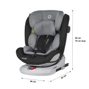 Scaun auto isize 40-150 cm coccolle lyra greystone smb324086562