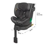 Scaun auto isize 40-150 cm coccolle mago neutral grey smb324084862