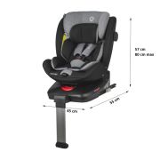 Scaun auto isize 40-150 cm coccolle vigo diamond black smb324085664