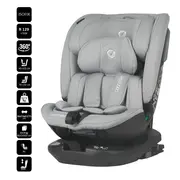 Scaun auto rotativ isize coccolle velsa neutral grey smb323085271