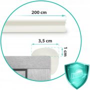 Banda de protectie din spuma 2 m ricokids 798700 - alb edeedi798700