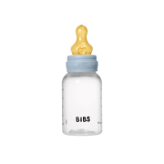 Bibs - set complet biberon anticolici, 150 ml, latex, baby blue bbb5016231
