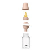 Bibs - set complet biberon anticolici, 150 ml, latex, blush bbb5016244