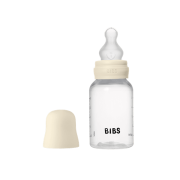 Bibs - set complet biberon anticolici, 150 ml, silicon, ivory bbb50161216