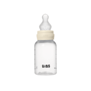 Bibs - set complet biberon anticolici, 150 ml, silicon, ivory bbb50161216