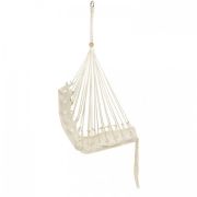 Leagan suspendat pentru interior/exterior, cu spatar, cuib de barza, 120 kg, gw-923, alb edeedigw-923white