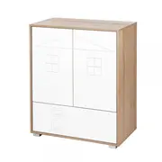 Mobilier Camera copii Si Bebelusi KLUPS IDA Natur-Alb MYK00087083