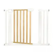 Poarta siguranta 74 - 105 cm nukido 718500 - metal + lemn edeedi718500