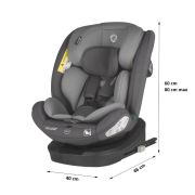 Scaun auto isize 40-150 cm coccolle nyota diamond black smb324087060