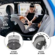 Scaun auto isize 40-150 cm coccolle nyota moonlit grey smb324087071