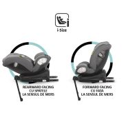 Scaun auto isize 40-150 cm coccolle sidra diamond black smb324087160