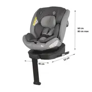 Scaun auto isize 40-150 cm coccolle sidra moonlit grey smb324087171