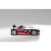 Patut tineret MDF Plastiko Vaper Negru Rosu 200x90 MYK00086235