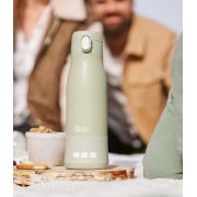 Babymoov - moov & feed incalzitor de biberoane portabil si reincarcabil, sage green bbba002104