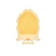 Badabulle - perie de masaj din silicon pentru scalpul bebelusului bbbb032007