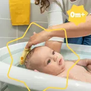 Badabulle - perie de masaj din silicon pentru scalpul bebelusului bbbb032007