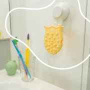Badabulle - perie de masaj din silicon pentru scalpul bebelusului bbbb032007