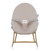 Balansoar, Lionelo, Dalia, 4 in 1, Inaltime reglabila in 2 pozitii, Cu husa detasabila, Cu bara de jucarii, Pana la 9 kg, Bej BYNLO-DALIA_ROCKER_BEIGE_SAND