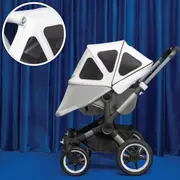 Capotina cu extensie plasa insecte Bugaboo Donkey Pine Green ERFBGS001261D3004