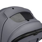 Carucior 2 in 1, Lionelo, Mika Plus, Cadru din aluminiu, Cu landou intarit si salteluta moale, Reversibil, Cu sistem de ventilatie 3D, Cu accesorii, Pana la 22 kg, Conform cu EN1888-1 EN1888-2, EN1466, Gri BYNLO-MIKA_PLUS_2IN1_GREY_STONE