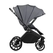 Carucior 2 in 1, Lionelo, Mika Plus, Cadru din aluminiu, Cu landou intarit si salteluta moale, Reversibil, Cu sistem de ventilatie 3D, Cu accesorii, Pana la 22 kg, Conform cu EN1888-1 EN1888-2, EN1466, Gri BYNLO-MIKA_PLUS_2IN1_GREY_STONE
