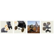 Carucior 2 in 1, Lionelo, Mika Plus, Cadru din aluminiu, Cu landou intarit si salteluta moale, Reversibil, Cu sistem de ventilatie 3D, Cu accesorii, Pana la 22 kg, Conform cu EN1888-1 EN1888-2, EN1466, Gri BYNLO-MIKA_PLUS_2IN1_GREY_STONE