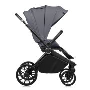 Carucior 2 in 1, Lionelo, Mika Plus, Cadru din aluminiu, Cu landou intarit si salteluta moale, Reversibil, Cu sistem de ventilatie 3D, Cu accesorii, Pana la 22 kg, Conform cu EN1888-1 EN1888-2, EN1466, Gri BYNLO-MIKA_PLUS_2IN1_GREY_STONE