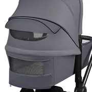 Carucior 2 in 1, Lionelo, Mika Plus, Cadru din aluminiu, Cu landou intarit si salteluta moale, Reversibil, Cu sistem de ventilatie 3D, Cu accesorii, Pana la 22 kg, Conform cu EN1888-1 EN1888-2, EN1466, Gri BYNLO-MIKA_PLUS_2IN1_GREY_STONE