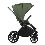 Carucior 2 in 1, Lionelo, Mika Plus, Cadru din aluminiu, Cu landou intarit si salteluta moale, Reversibil, Cu sistem de ventilatie 3D, Cu accesorii, Pana la 22 kg, Conform cu EN1888-1 EN1888-2, EN1466, Verde BYNLO-MIKA_PLUS_2IN1_GREEN_OLIVE