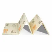 Covoras de joaca, Bocioland, Little Bear, Pliabil, Protectie impotriva loviturilor, Dimensiune mare, 200 x 150 cm, Cu Imprimeu pe ambele parti, Potrivit pentru utlizare atat in interior, cat si in exterior BYNBL124