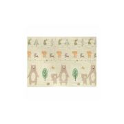 Covoras de joaca, Bocioland, Little Bear, Pliabil, Protectie impotriva loviturilor, Dimensiune mare, 200 x 150 cm, Cu Imprimeu pe ambele parti, Potrivit pentru utlizare atat in interior, cat si in exterior BYNBL124