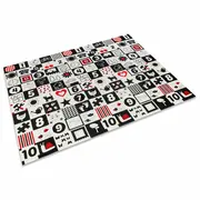 Covoras de joaca, Bocioland, Little Bear, Pliabil, Protectie impotriva loviturilor, Dimensiune mare, 200 x 150 cm, Cu Imprimeu pe ambele parti, Potrivit pentru utlizare atat in interior, cat si in exterior BYNBL124