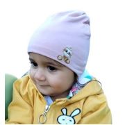 Fes pentru fetite din bumbac - puppy cda-0001g