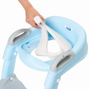 Reductor toaleta copii Juju SoloSteps, Albastru JUJJU8311-Blue