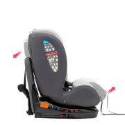 Scaun Auto Juju Total 360 i-Size, Gri JUJJU1200-TTIS-03