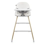 Scaun de masa, Lionelo, Dalia, 2 in 1, Transformabil, Cu 2 suporturi pentru picioare, Cu tavita detasabila, Sustine 60 kg, 6 luni+, Conform cu EN14988, Gri BYNLO-DALIA_GREY_STONE_NATURAL