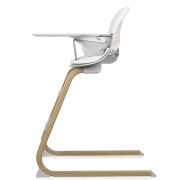 Scaun de masa, Lionelo, Dalia, 2 in 1, Transformabil, Cu 2 suporturi pentru picioare, Cu tavita detasabila, Sustine 60 kg, 6 luni+, Conform cu EN14988, Gri BYNLO-DALIA_GREY_STONE_NATURAL