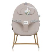 Set balansoar si scaun de masa, Lionelo, Dalia, Scaun cu 2 suporturi pentru picioare, Cu tavita, Balansoar 4 in 1 cu inaltime reglabia si bara cu jucarii, Conform cu EN14988, EN1888-1 EN1888-2, EN1466, Gri BYNLO-DALIA_SET_GREY_STONE_NATURAL